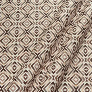 Микровелюр Сlever Romb brown